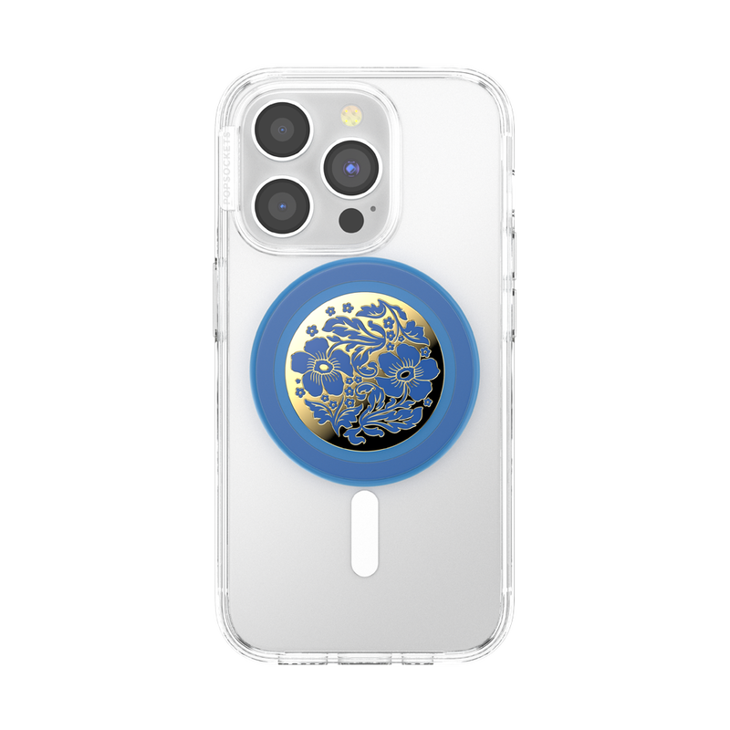 Enamel Lace Blue Vermeer — MagSafe PopGrip image number 7