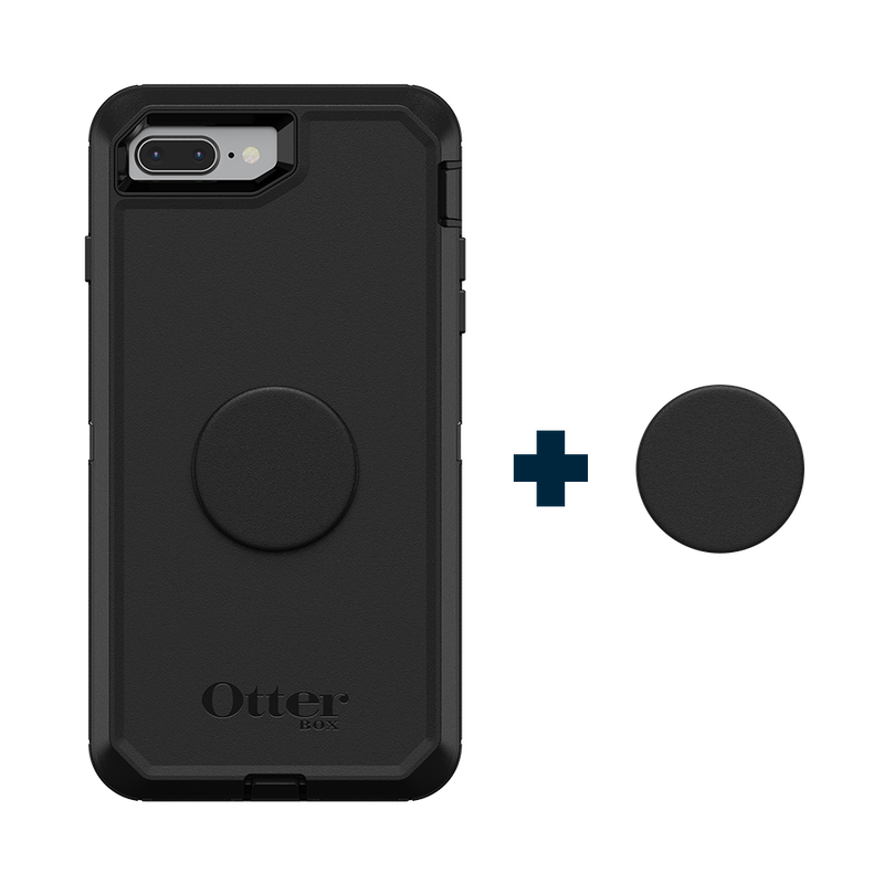 Otter + Pop Black Symmetry Series Case — iPhone 7/8 Plus image number 2