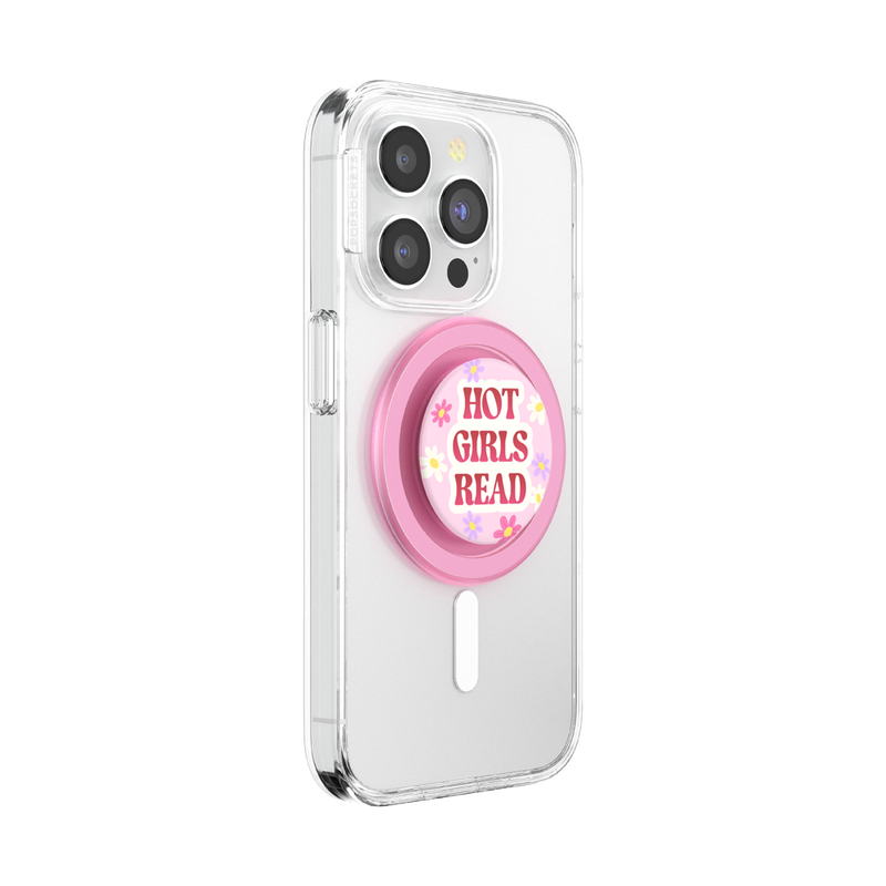 Hot Girls Read Pink — MagSafe PopGrip image number 6