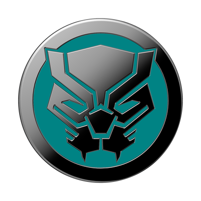 Secondary image for hover Enamel Black Panther — Adhesive PopGrip
