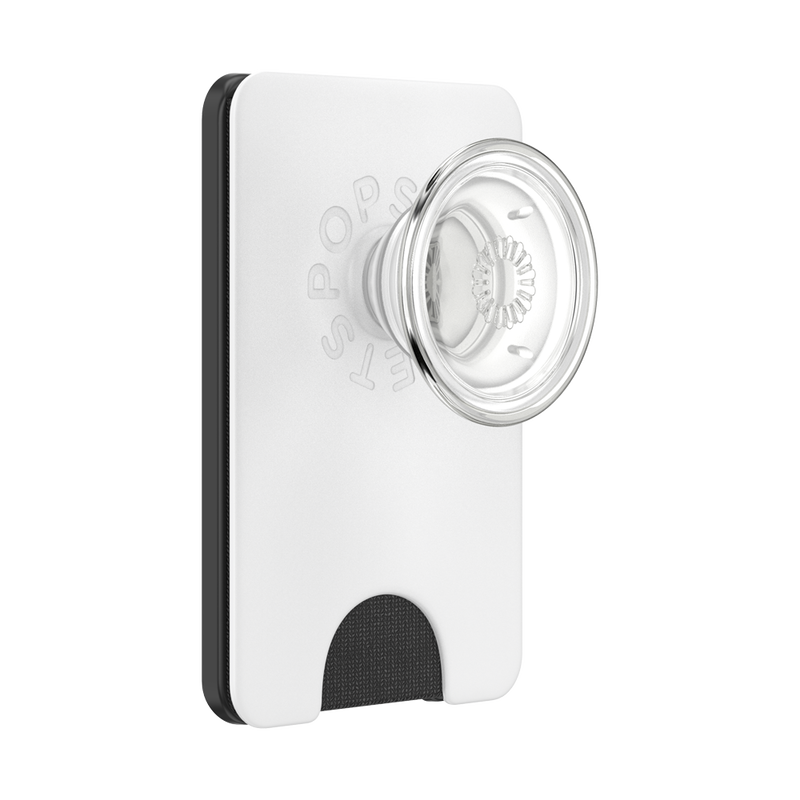 Clear White — PopWallet+ for MagSafe image number 1