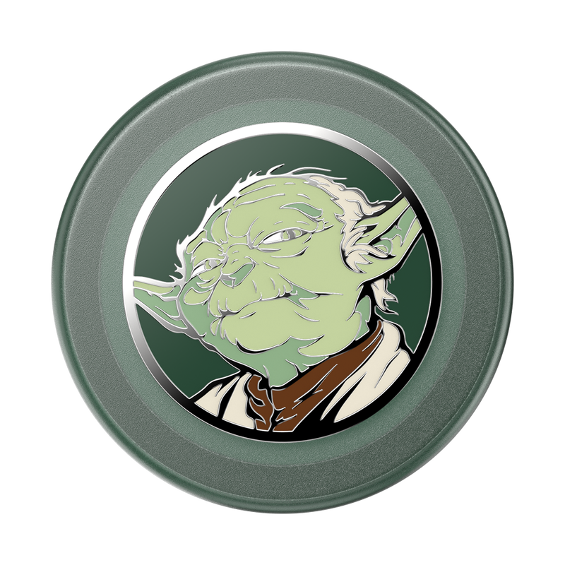 Enamel Yoda — MagSafe PopGrip image number 1