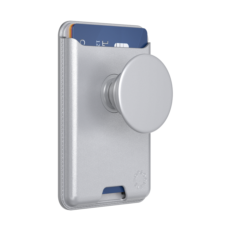 Silver —  Softgoods MagSafe PopWallet+ image number 0