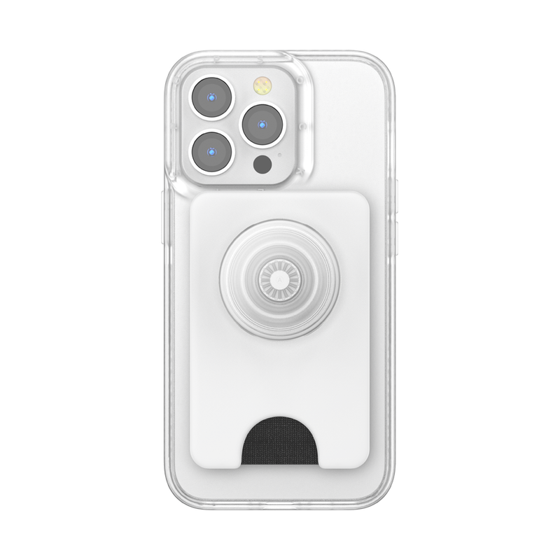 Clear White — PopWallet+ for MagSafe image number 4