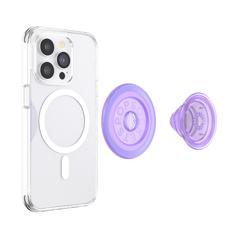 Lavender Translucent — MagSafe PopGrip image number 6